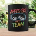 Skifahren Winter Sport Ski Party Lustiges Team Apres Ski Tassen Geschenkideen