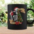 Sorta Merry Sorta Scary Christmas Skeleton Tree Xmas Graphic Print Coffee Mug Gifts ideas
