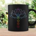 Spiritual Zen Lotus Flower Chakras Aligned Yoga Tassen Geschenkideen