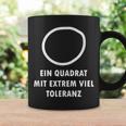 A Square With Extremely Tolerance Nerd Tassen Geschenkideen