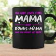 Stepmom Mother's Day Bonus Mum Idea Tassen Geschenkideen