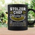 Stolzer Chef Einer Genialen Chaos Gang Saying Tassen Geschenkideen