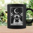 Tarot Card Vintage Crescent Moon Silkie Chicken Farm Animal Tank Top Graphic Print Coffee Mug Gifts ideas