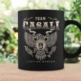 Team Casali Lifetime Member Casali Name Graphic Print Coffee Mug Gifts ideas