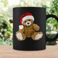 With Teddy Bear And Santa Hat Teddy Bear Christmas Tassen Geschenkideen