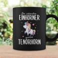 Tenor Horn Tenor Hornist Unicorn Slogan Idea Tassen Geschenkideen