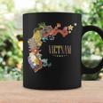 Viajes Asiaietnam Mapa Hanoi Ho Chi Minhacaciones Souvenir Taza de café Ideas de regalos