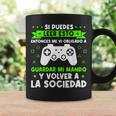 Video Game Consola Gaming Controladorideojugador Taza de café Ideas de regalos