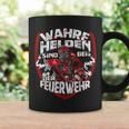 Wahre Helden Sind Bei Der Feuerwehrmann Tassen Geschenkideen