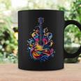 Watercolor Guitar Instrument With Splash Guitar Coffee Mug Gifts ideas
