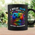 I Wear Blue For My Brother Autism Awareness Video Game Coffee Mug Gifts ideas