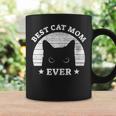 Women's Best Cat Mum And Cat Mummy Ever Retro Tassen Geschenkideen