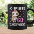 Women's Ich Hass Es Mit 60 So Gut Aussehen 60Th Birthday Sloth Tassen Geschenkideen