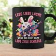 Women's Lebe Liebe Lache Wenn Das Nicht Hilft Laden Ziele Shooting Tassen Geschenkideen