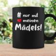 Women's Nur Mit Meinen Mädels Stammtisch Club Clique Group With-Neck Tassen Geschenkideen