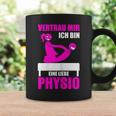 Women's Physiotherapist Saying Physiotherapy Treatment Tassen Geschenkideen