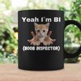 Yeah I'm Bi Boob Inspector Tassen Geschenkideen