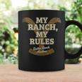 Yellowstone My Ranch My Rules Dutton Ranch Big Chest Logo Tassen Geschenkideen