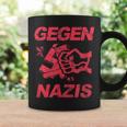 Zeichen Setzen Gegen Rechts Gegen Nazisintage Tassen Geschenkideen