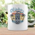 Aloha Hawaii Retro Sunset Tiki Hawaii Beachintage Tassen Geschenkideen