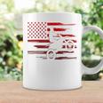 American Flag Dirt Bike Apparel Dirt Bike Motocross Graphic Print Coffee Mug Gifts ideas