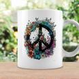 Cravate De Costume Hippie Avec Symbole De La Paix Des Années 60 Et 70 Tasse Idées cadeaux