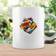 Cubo Rubik Cube Magic Cubo Retro Rubiintage Nerd Manga Larga Taza de café Ideas de regalos