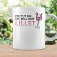 Die Tut Nix Die Will Nur Lillet Fan Summer Cocktail Party Tassen Geschenkideen