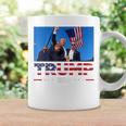 Donald Trump 2024 Sobrevivió A Disparo En Mitin Electoral Taza de café Ideas de regalos
