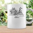 Duomo Di Milano Italia Milán Italiaiajesacaciones Souvenir Taza de café Ideas de regalos