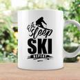 Eat Sleep Ski Repeat Ski Tassen Geschenkideen