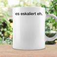 Es Eskaliert Eh Wine Beer Escalation Party Alcohol Fun Tassen Geschenkideen