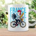 France Bicycle And Baguette Breton Stripes Rooster Tassen Geschenkideen