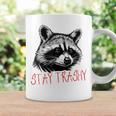 Street Cat Vintage Stay Trashy Raccoon Coffee Mug Gifts ideas