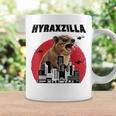 Hyraxzilla Rock Hyrax Lover Awawa Angry Marmot Gray Tassen Geschenkideen