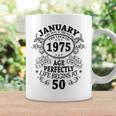 January 1975 50 Years Decoration 1975 50Th Birthday Tassen Geschenkideen