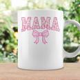 Mama Coquette Bow Retro Pink Aesthetic Mother's Day Mom Life Coffee Mug Gifts ideas