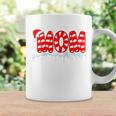 Mom Christmas Candy Cane Santa Costume Family Group Raglan Baseball Tee Graphic Print Coffee Mug Gifts ideas