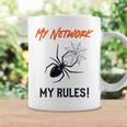 My Network My Rules Lustiges It Cyber Security Tassen Geschenkideen