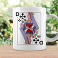 Playing Card Lady Queen Cross Card Costume Fancy Dress Groups Tassen Geschenkideen