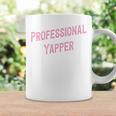 Professional Yapper Loud Sarcastic Talkative Women Premium Graphic Print Coffee Mug Gifts ideas