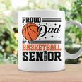 Proud Dad Of A 2025 Senior Basketball Graduate Grad 2025 Premium Graphic Print Coffee Mug Gifts ideas
