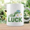 Pushing My Luck Tractor St Patrick Day Toddler Boy Men Coffee Mug Gifts ideas