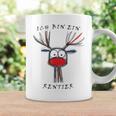 I Am A Reindeer Fun Christmas Gray Tassen Geschenkideen