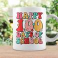 Retro Happy 100Th Day Of School Teachers Kid Happy 100 Days Coffee Mug Gifts ideas