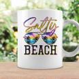 Salty Beach Sunset Sunglasses Summer Vacation Beach Party Graphic Print Coffee Mug Gifts ideas