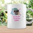 Schlafi Schlafi Hamster Meme Gray Tassen Geschenkideen