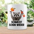 Tastes Again X Raccoon Meme Racoon X Pedro Spritz Tassen Geschenkideen