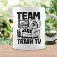 Team Trash Tv Raccoon Gray Tassen Geschenkideen