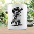 Vintage Raccoon Cowboy Cowgirl Western Country Trash Panda Coffee Mug Gifts ideas